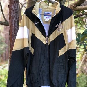 Reebok Saints wind breaker